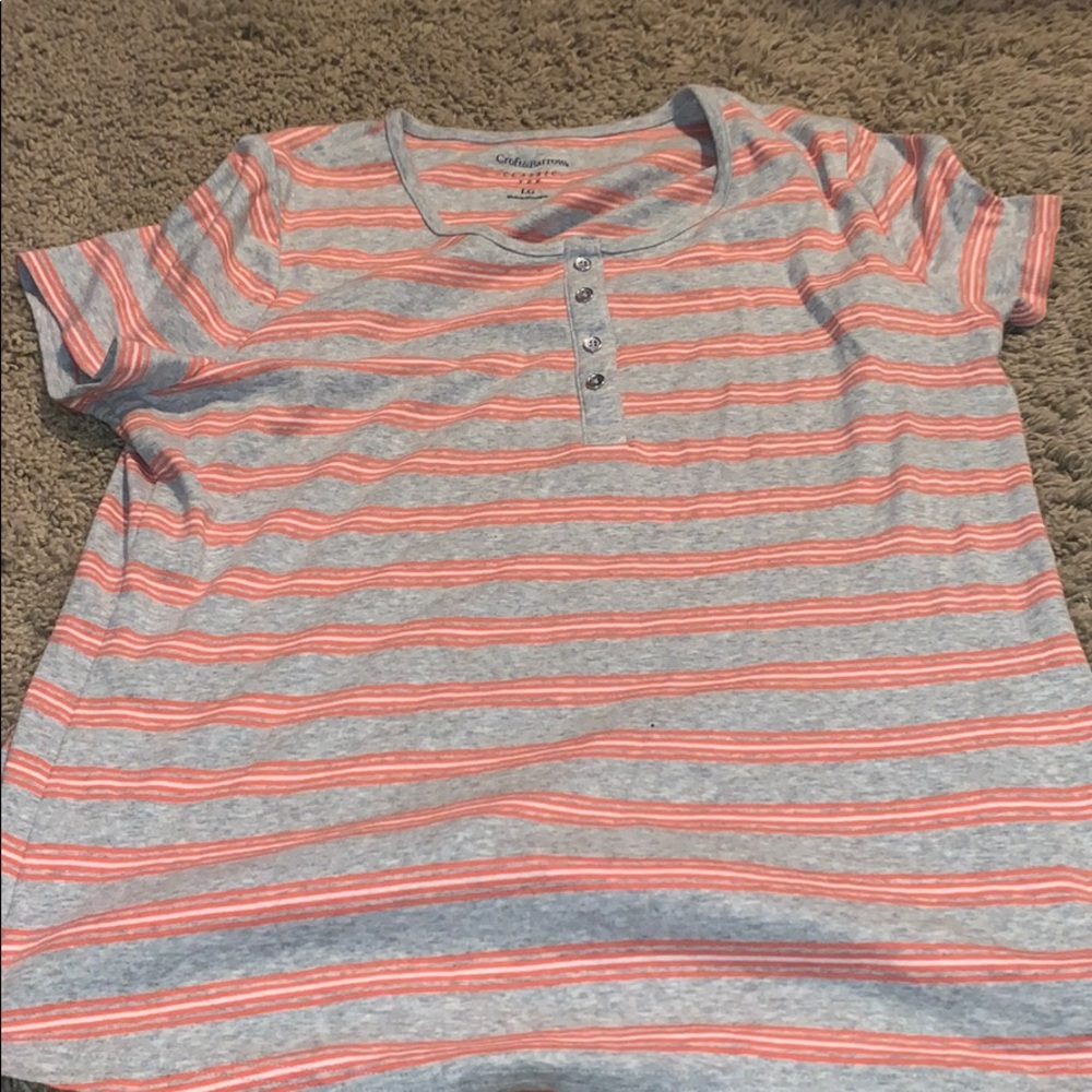 Gray and orange with little bit of white